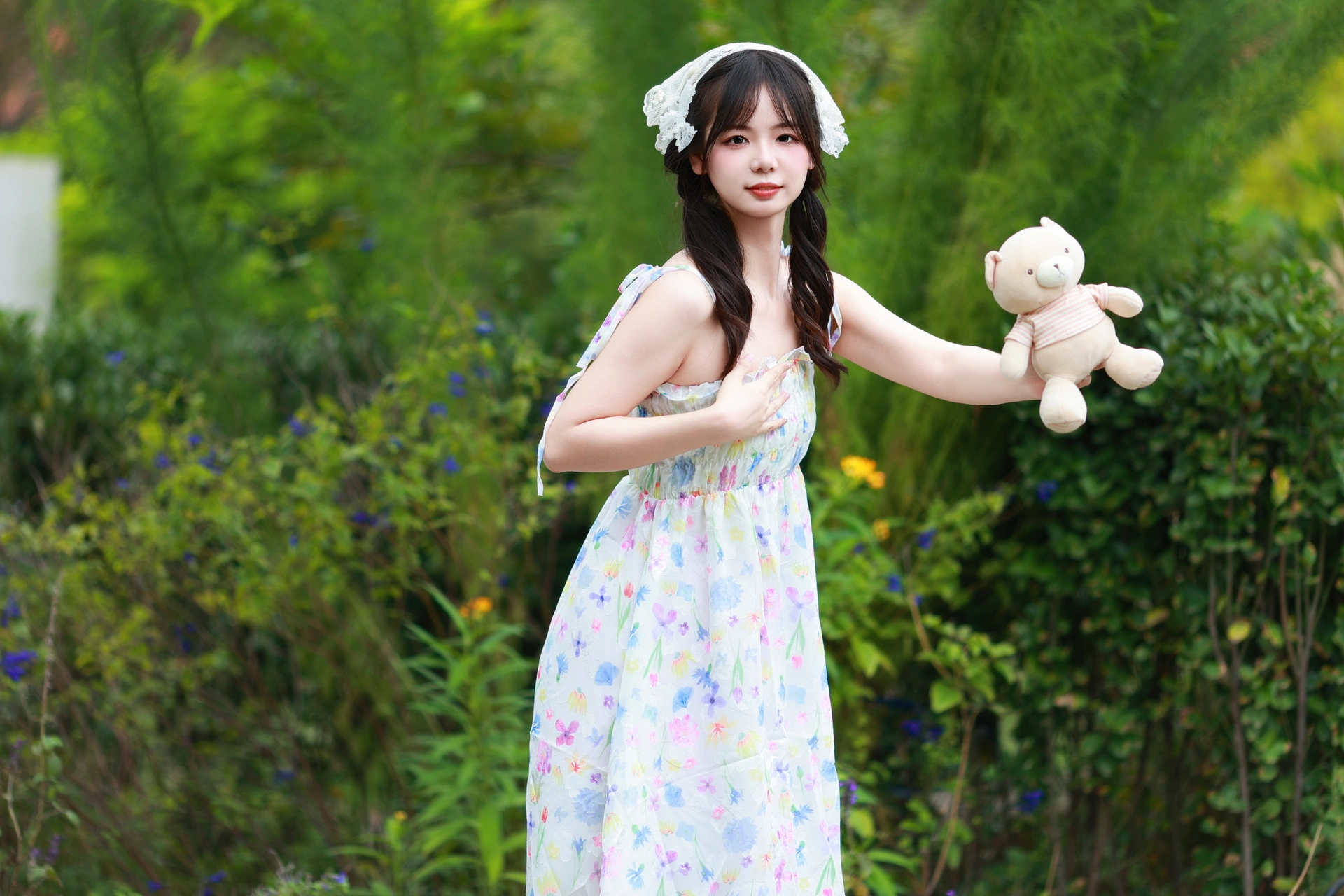 [YITUYU艺图语]2023.11.03 少女与小熊 暮烟色CC 2